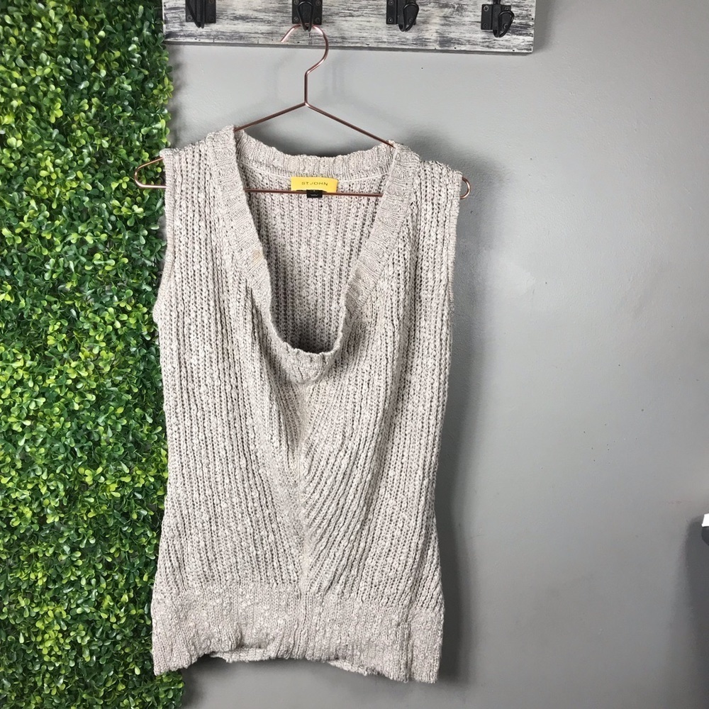 St. John cowl Neck Sweater - Picture 2 of 7